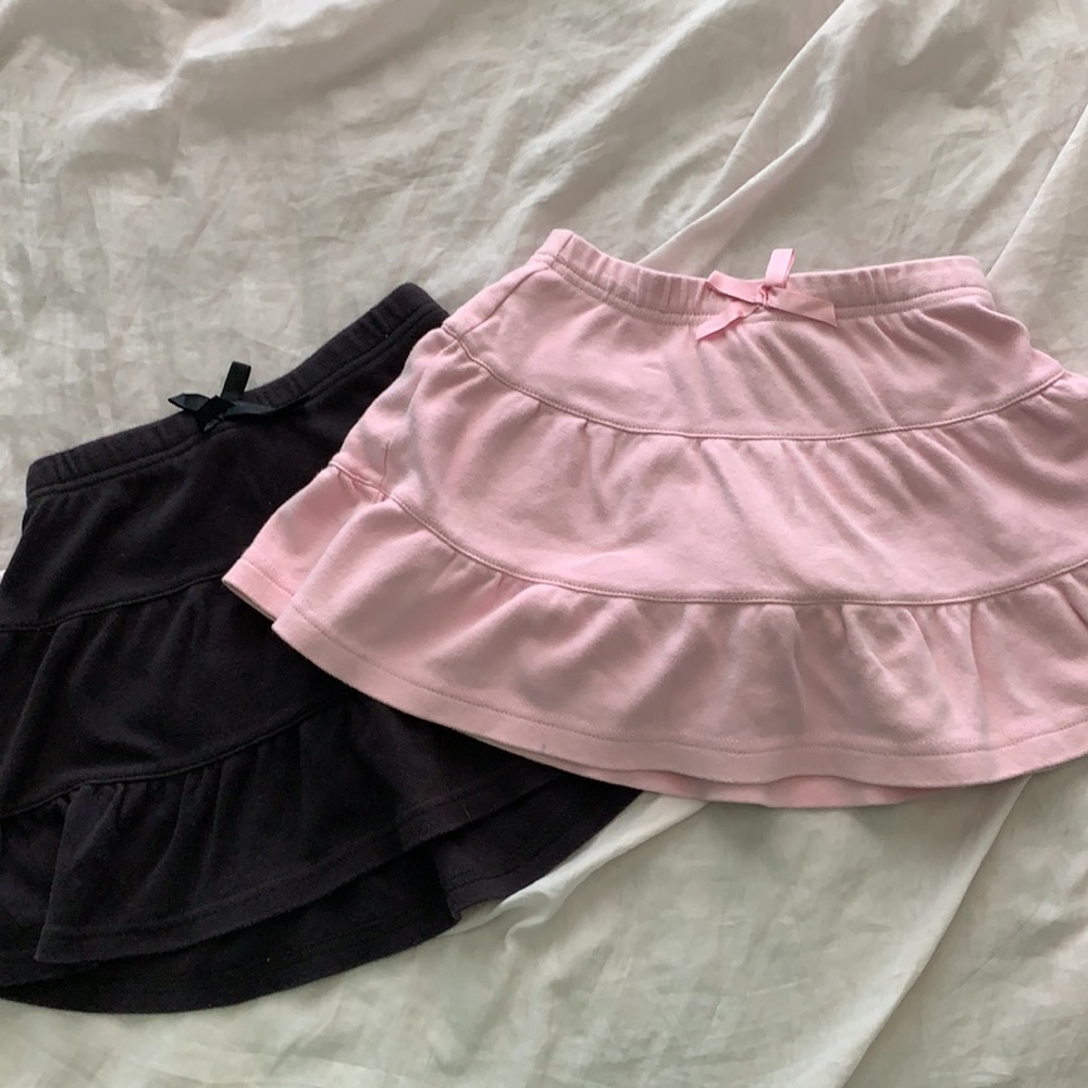 bundle of ruffle skirts